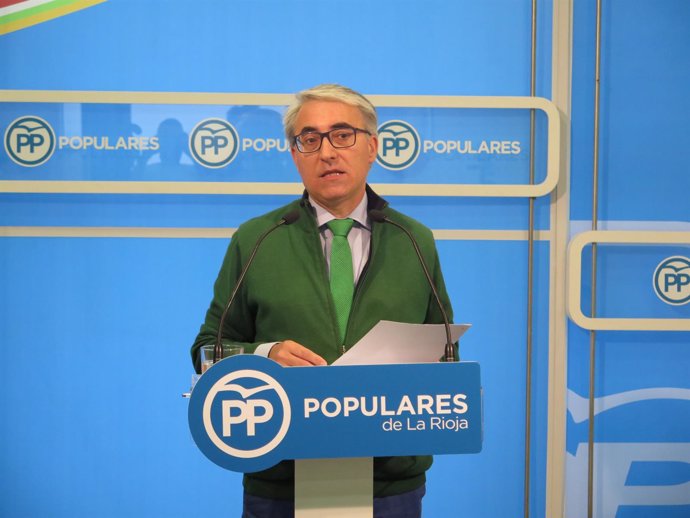 Jesús Ángel Garrido, portavoz del PP en el Parlamento                           