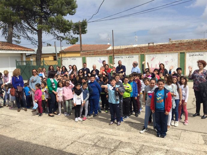 Visita al colegio Pintor Cristóbal Ruiz de Villacarrillo.