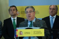 Zoido felicita a la Policía Nacional y marroquí tras detener a 5 terroristas en una operación contra el yihadismo  