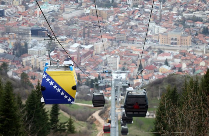 Teleférico en Sarajevo