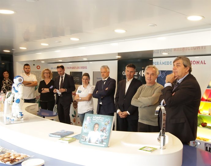 La Caravana de la salut de Carrefour a Barcelona amb Ferran Adrià