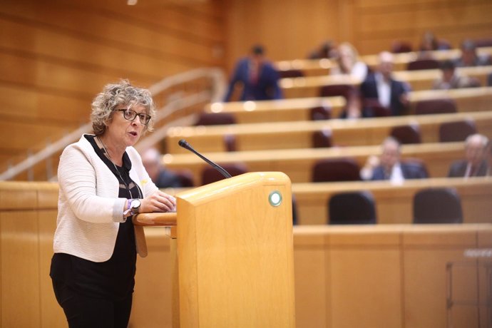 Mireia Cortés en el Senado