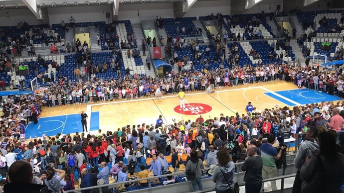Espectáculo de los Harlem Globetrotters en Palma