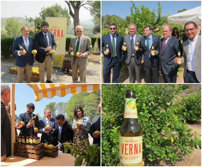 Imágenes de la presentación de 'Verna', nueva cerveza de Estrella de Levante