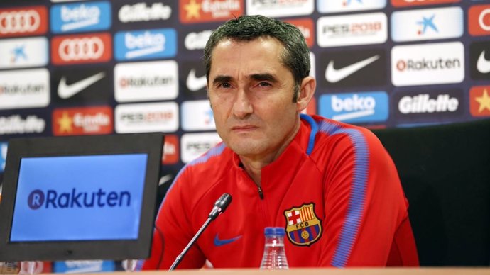 Ernesto Valverde, entrenador del FC Barcelona 