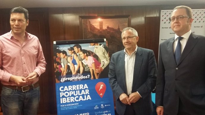 Presentación de la Carrera Popular Ibercaja Teruel 2018 por la Integración