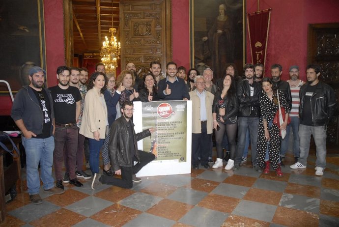 Presentación del 38 Festival de Rock del Zaidín