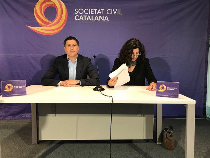 El president de SCC José Rosiñol i la vicepresidenta Miriam Tey
