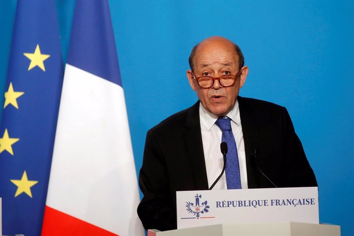 Jean-Yves Le Drian, ministro de Exteriores de Francia