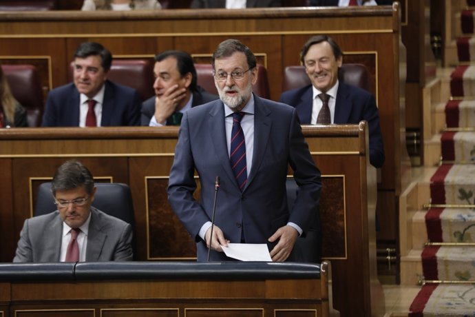 Mariano Rajoy en la sessió de control al Govern espanyol al Congrés