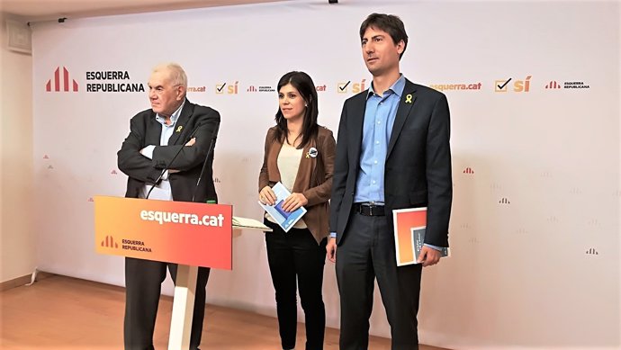 Ernest Maragall, Marta Vilalta, Jordi Solé, ERC