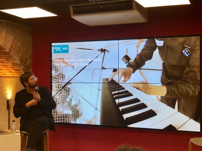 El comisario del Sónar+D J.L.De Vicente