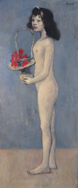 Obra de Picasso 'Fillette a la corbeille fleurie'