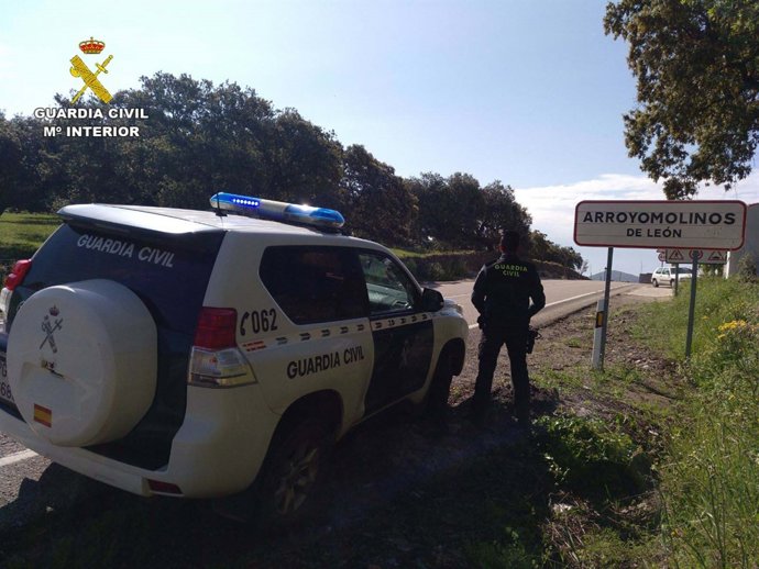 Guardia Civil en Arroyomolinos de León