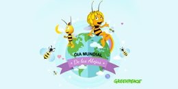 Cartel campaña evento Greenpeace y Planeta Junior