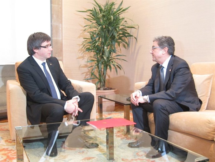  Carles Puigdemont i Enric Millo (arxiu)