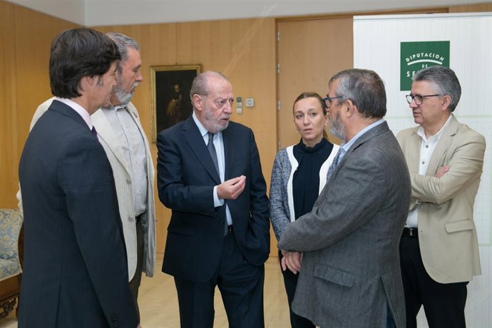 Villalobos con Rus, Ginés y Vidán