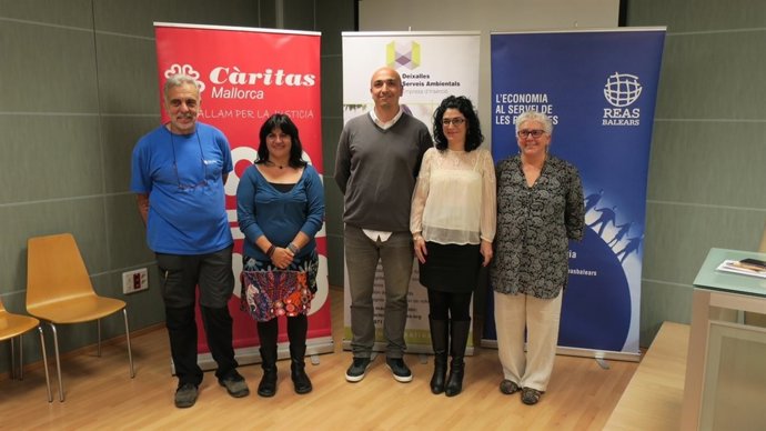 Representantes de las empresas de inserción de Baleares