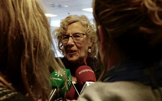 La alcaldesa de Madrid, Manuela Carmena               