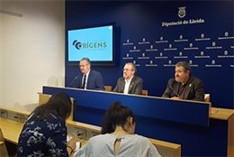 Joan Ubach, Joan Reñé y Ferran Miralles