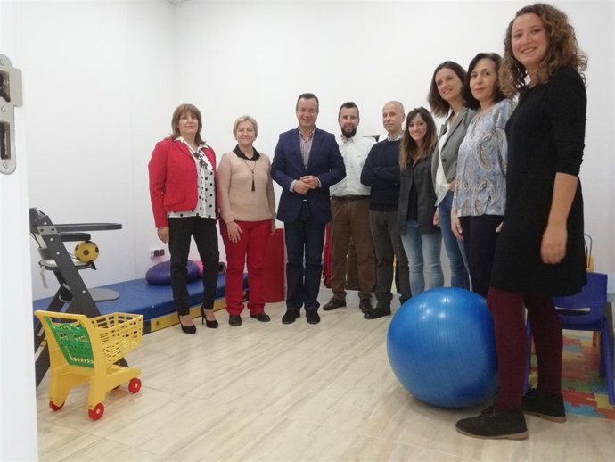 Interior del CAI de Atarfe