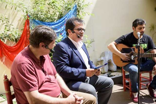El diputado Antonio Jesús Rodríguez, en la presentación del Circuito de Flamenco