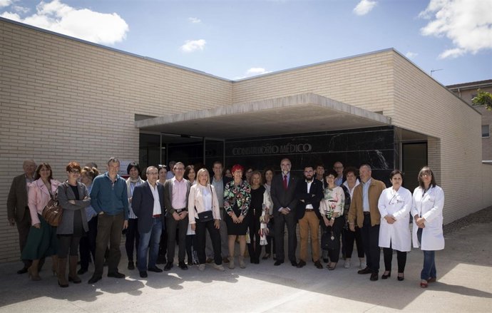 Visita al consultorio de Ribaforado.