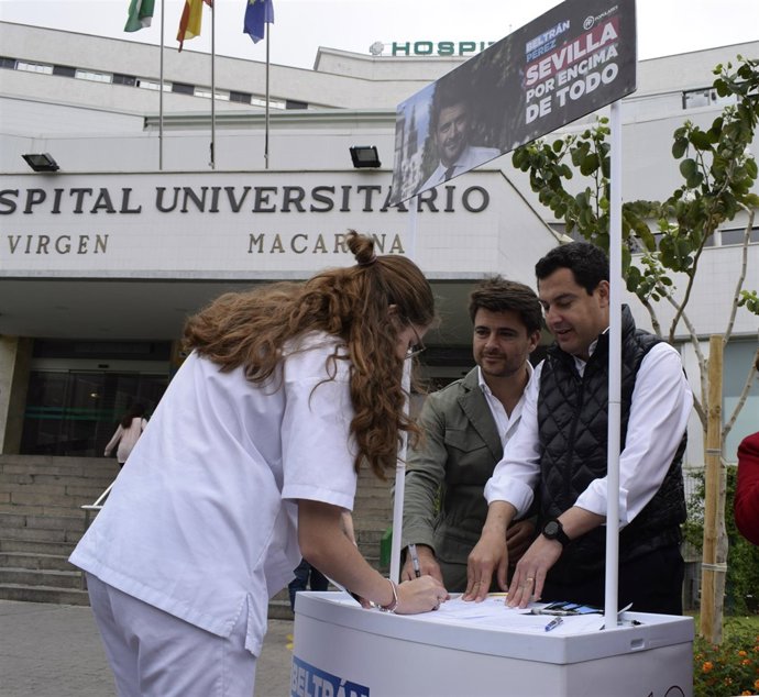 Recogida de firmas del PP 