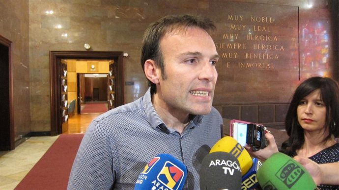 Pablo Muñoz, portavoz de ZEC en el Ayuntamiento de Zaragoza