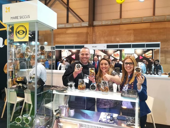 El snack de mejillones de Mare Siccus, candidato al premio a la innovación.