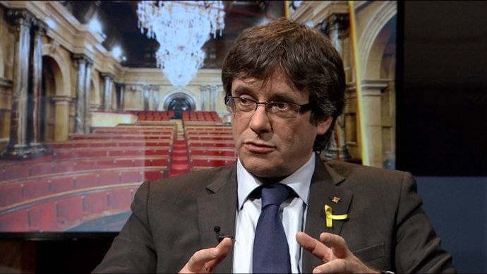 L'expresident de la Generalitat Carles Puigdemont