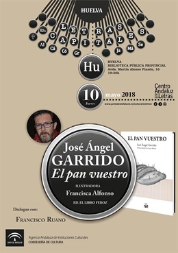 Cartel de la presentación del poemario de José Ángel Garrido. 