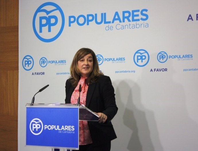 Sáenz de Buruaga, presidenta del PP 