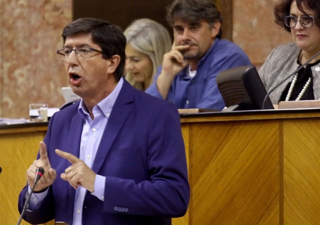 Juan Marín (Cs) interviene en el debate general sobre Andalucía