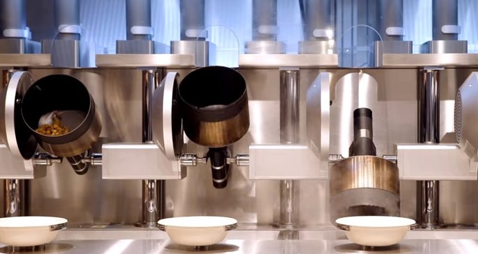 Abre en Boston un restaurante en el que los chefs son robots