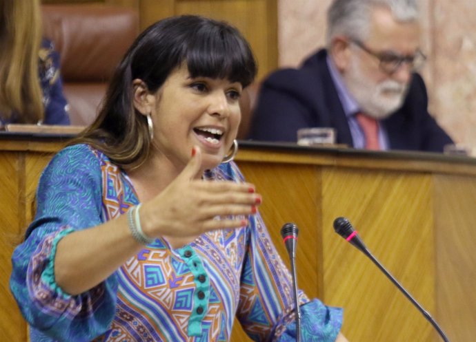Teresa Rodríguez interviene en el debate sobre la situación general de Andalucía