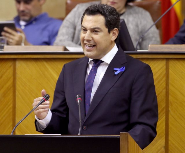 Juanma Moreno interviene en el debate general sobre Andalucía