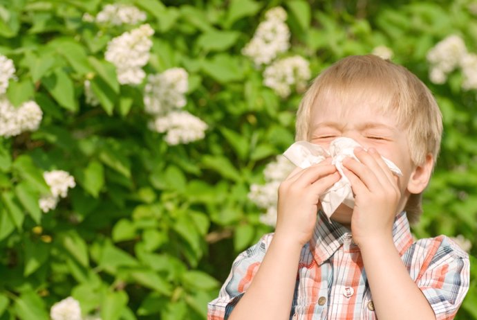 Aumentan los casos de alergia en niños pequeños