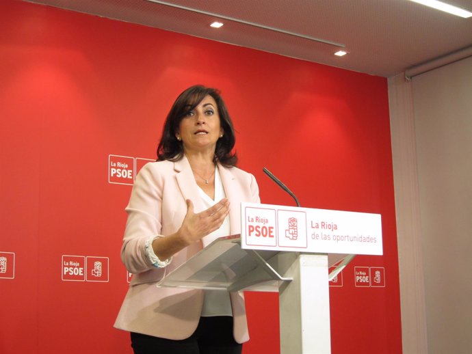Concha Andreu, portavoz  Parlamento PSOE                           