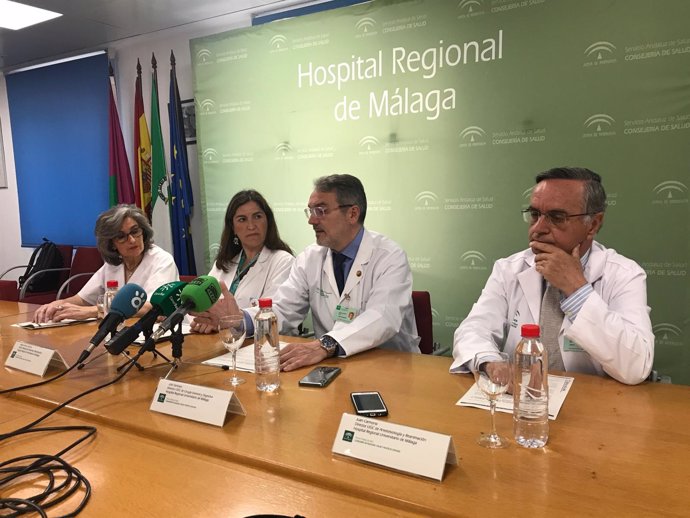 Rueda de prensa Hospital Regional de Málaga