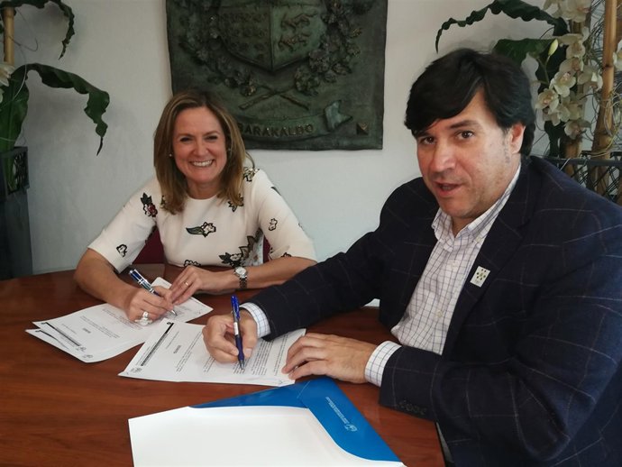 Amaia del Campo y Mikel Colina