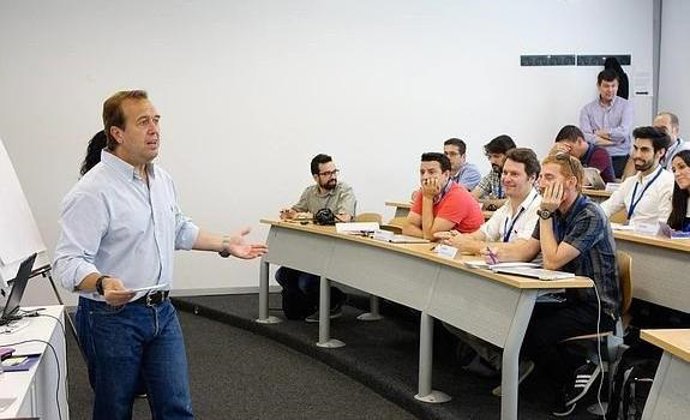 Una de las jornadas del evento Alhambra Venture en Granada