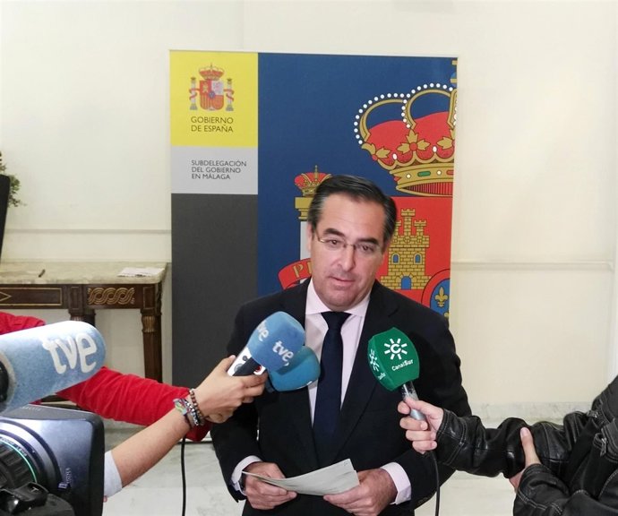 El subdelegado del Gobierno Miguel Briones