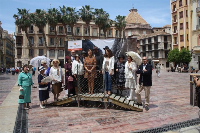 Presentación de las visitas teatralizadas en málaga caminito del rey alfonso 13
