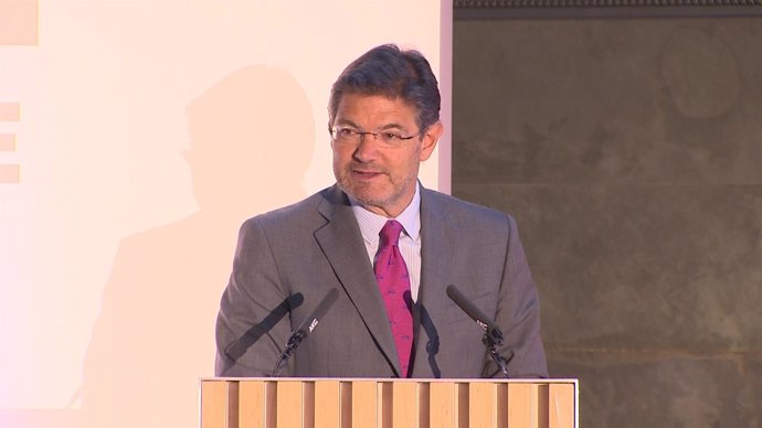 Rafael Catalá en la inauguración de la iv edición del 'open de arbitraje 2018'