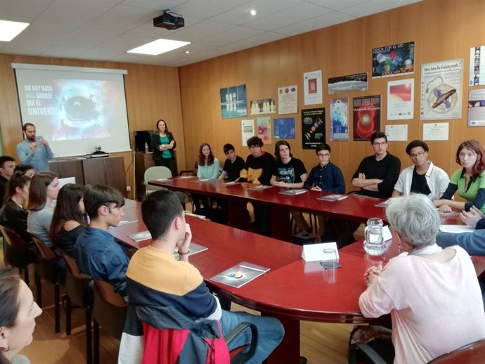 El alumnado del IES Padre Suárez 