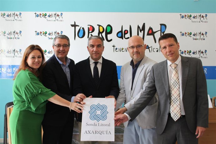 Elías Bendodo situación de la senda litoral málaga 