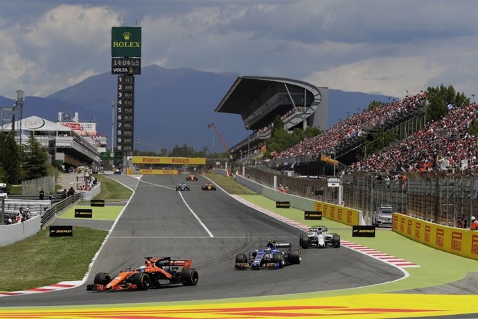 Fernando Alonso (McLaren) en el GP España 2017 en Montmeló