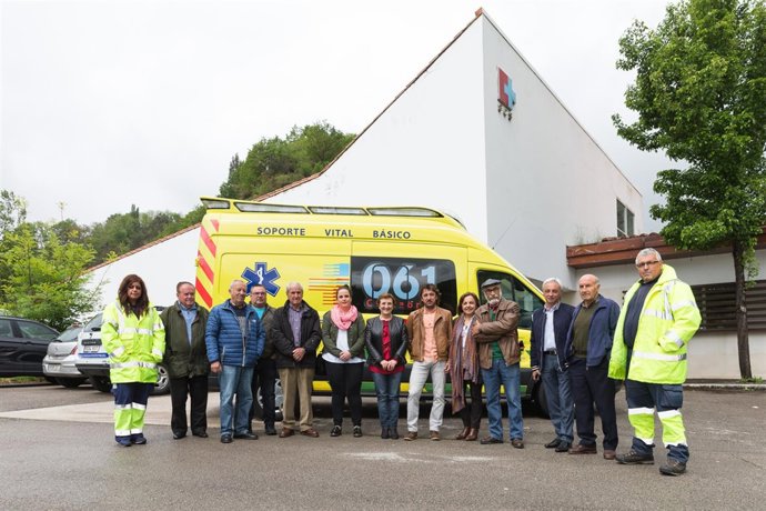 Presentación de la nueva ambulancia