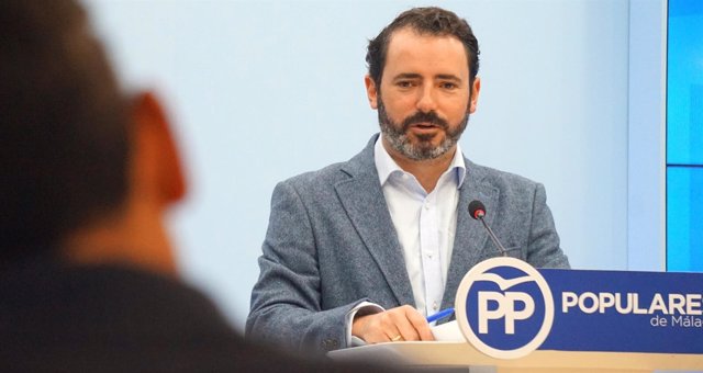 José Ramón Carmona portavoz del PP de Málaga